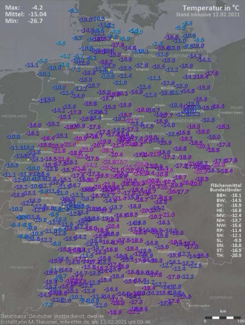 Neue Monats- und Allzeitrekorde auch bei den Temperaturen Neue Monats- und Allzeitrekorde auch bei den Temperaturen