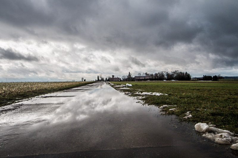 Nach dem Schnee kommt Tauwetter