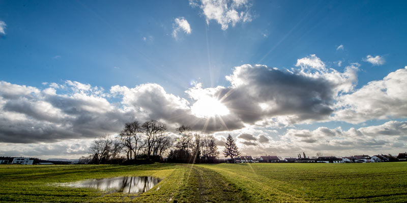 Über Wassermangel kann man sich diesen Winter nicht beschweren