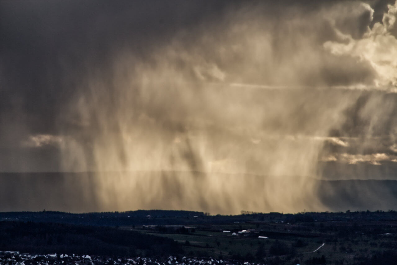 Turbulente Wettertage stehen bevor