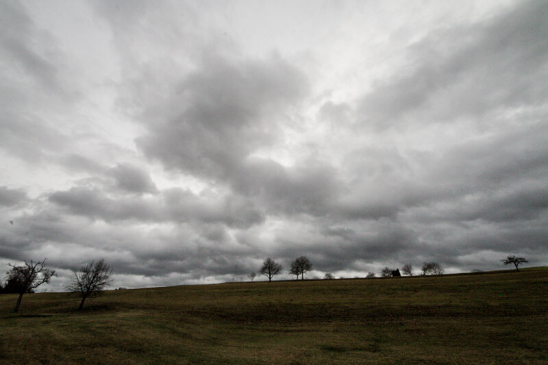 Stürmisches Märzwetter