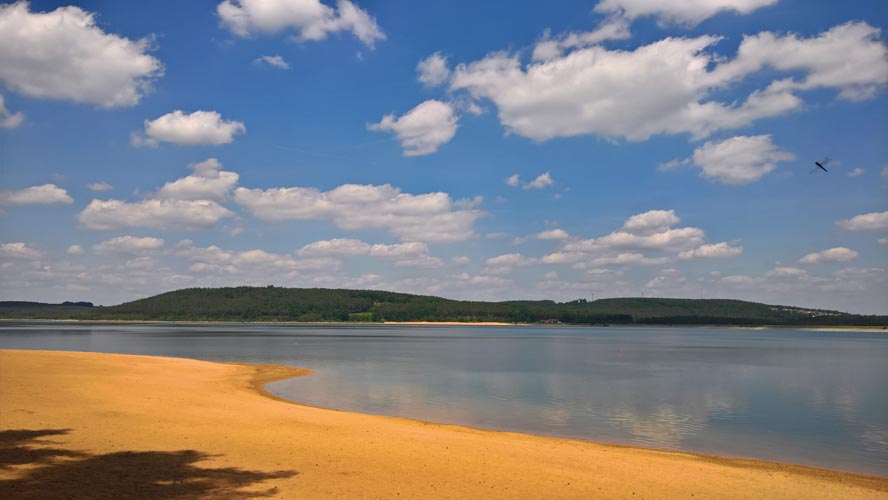 Vor allem über Süddeutschland zeigte sich im August häufig warmes Sommerwetter