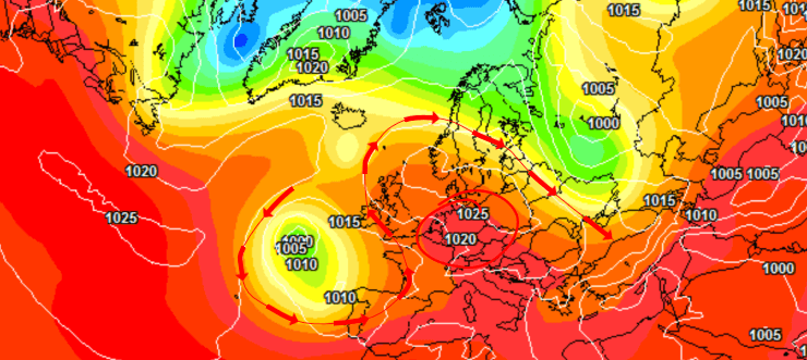 Polarwirbelberechnung August