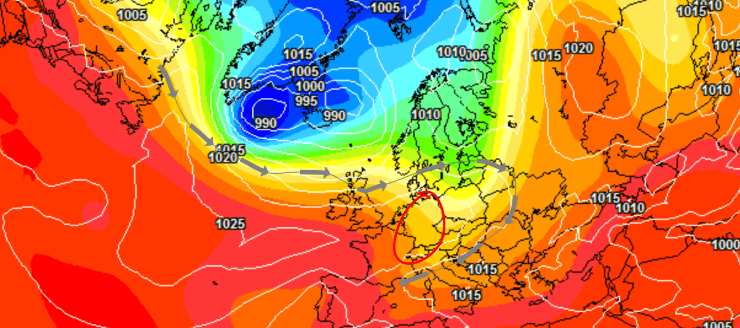 Polarwirbelberechnung August