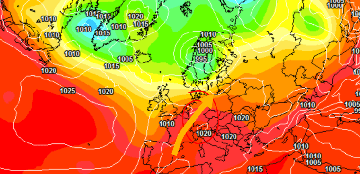 Polarwirbelberechnung August