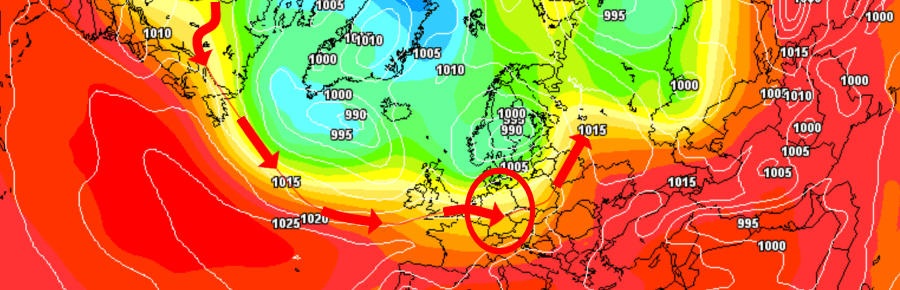 Die Zonalisierung setzt sich in Gang - windiges, nasses Augustwetter bei gemäßigt warmen Temperaturen