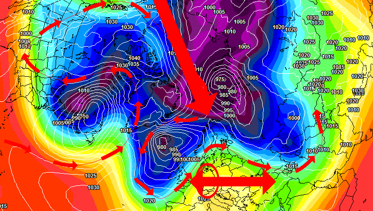 Ob eine strukturelle Veränderung möglich ist, hängt auch davon ab, wie sich das Hochdrucksystem auf dem Atlantik und über Mitteleuropa verhalten wird