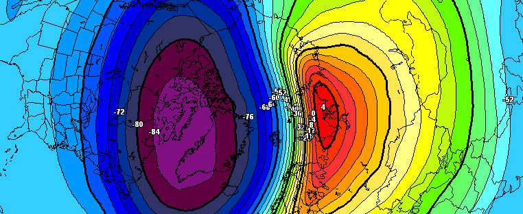 Polarwirbelberechnung Januar