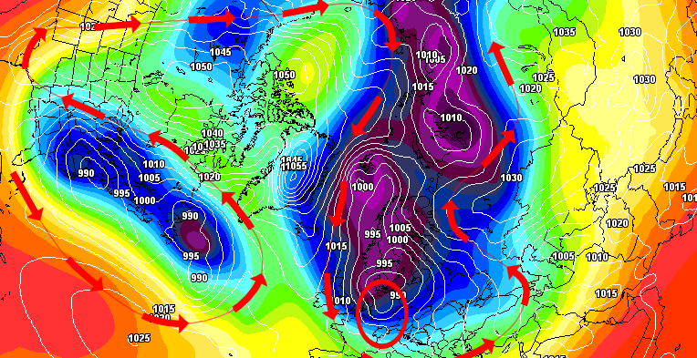 Ein Polarwirbelsplit hätte weitreichende Folgen für das Märzwetter