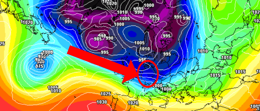 Nasskalte Nordwestwetterlage mit winterlichen Ambitionen ab den mittleren Lagen Nasskalte Nordwestwetterlage mit winterlichen Ambitionen ab den mittleren Lagen