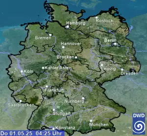 Regenradar Deutschland