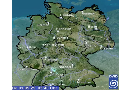 Regenradar Deutschland