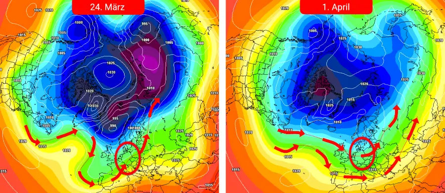Launisches Aprilwetter ist Ende März und Anfang April eine wahrscheinliche Wetterentwicklung, bei der der Frühling eine nur untergeordnete Rolle spielt Launisches Aprilwetter ist Ende März und Anfang April eine wahrscheinliche Wetterentwicklung, bei der der Frühling eine nur untergeordnete Rolle spielt
