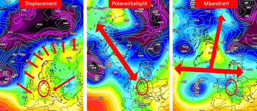 Anfang Dezember macht der Polarwirbel nach einigen Berechnungen keine gute Figur mehr