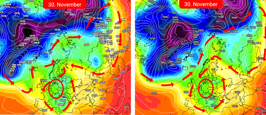 Bis Ende des Monats wird der Wettercharakter spürbar unbeständiger und kühler Bis Ende des Monats wird der Wettercharakter spürbar unbeständiger und kühler