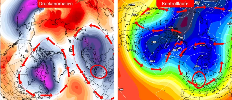 Ansätze für Winterwetter sind vorhanden - doch überwiegt die nasskalte Witterung Ansätze für Winterwetter sind vorhanden - doch überwiegt die nasskalte Witterung