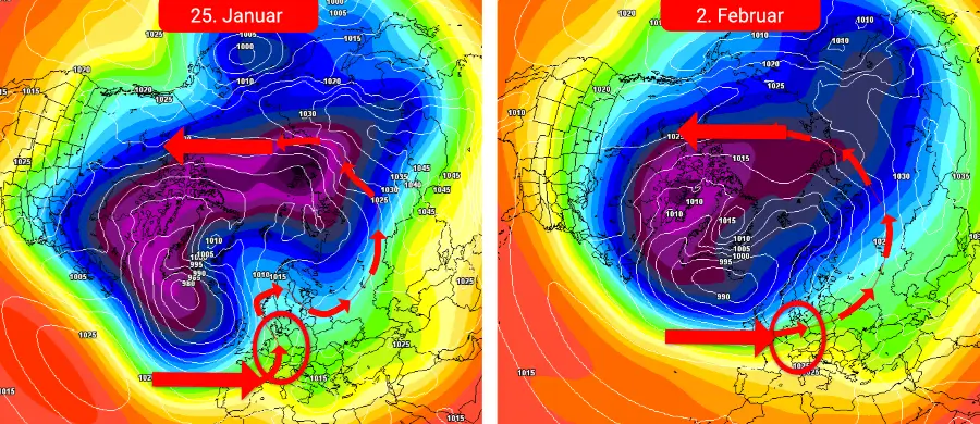 Die Optionen schwinden für den Winter im Februar Die Optionen schwinden für den Winter im Februar
