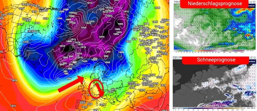 Ein Hochdrucksystem dominiert das Wetter über Deutschland Ein Hochdrucksystem dominiert das Wetter über Deutschland