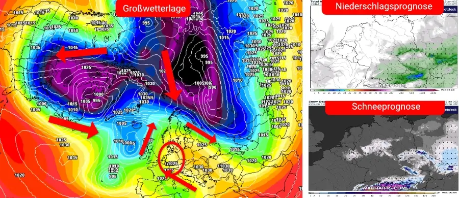 Ein Hoch dominiert das Wetter über Deutschland vielerorts mit Sonnenschein, mancherorts aber kann sich eine trübe und dichte Nebelsuppe behaupten Ein Hoch dominiert das Wetter über Deutschland vielerorts mit Sonnenschein, mancherorts aber kann sich eine trübe und dichte Nebelsuppe behaupten