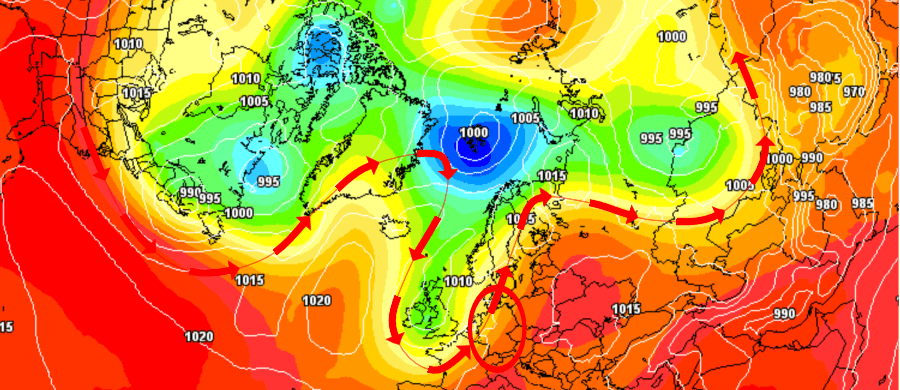 Unwetterlage - die schwül-warme bis heiße Südwestwetterlage Unwetterlage - die schwül-warme bis heiße Südwestwetterlage
