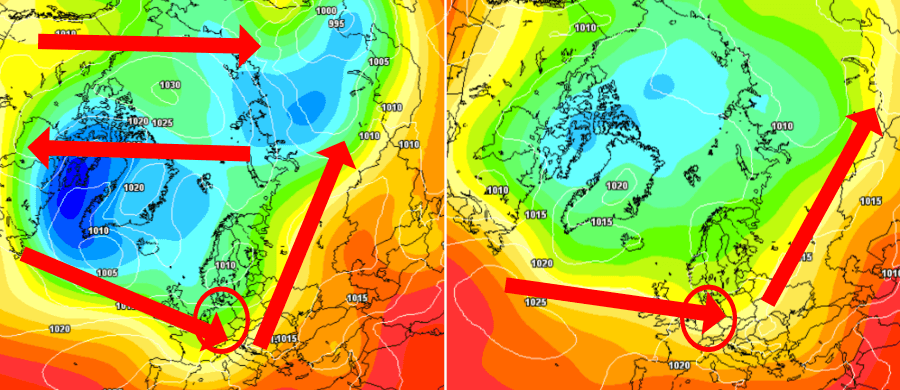Die Mischwetterlage - langsame Umstellung auf eine Westwetterlage? Die Mischwetterlage - langsame Umstellung auf eine Westwetterlage?