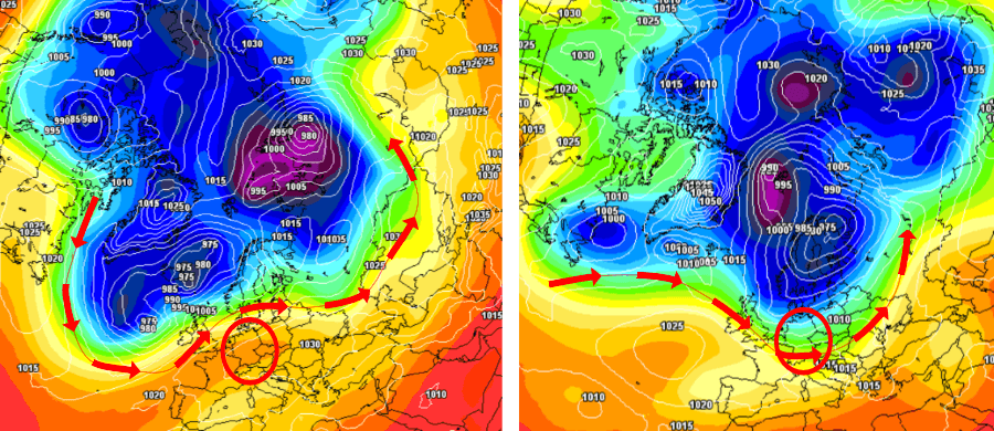 Ungewöhnlich warme Hochdruckdominanz, gefolgt von einem Wetterwechsel im November Ungewöhnlich warme Hochdruckdominanz, gefolgt von einem Wetterwechsel im November