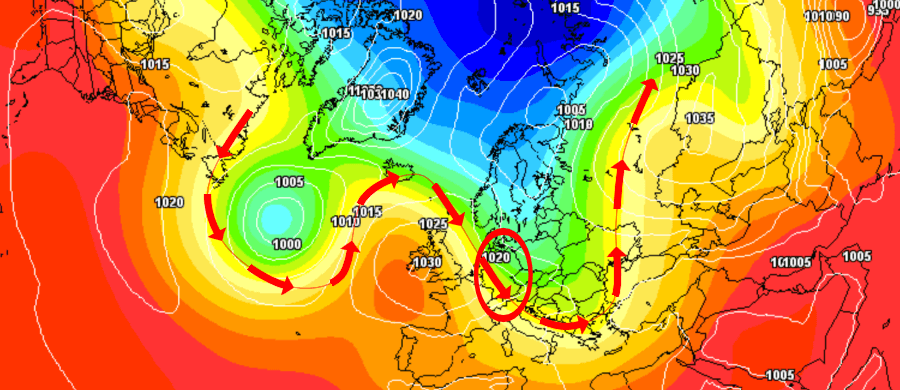 Der Herbst macht sich mit einer nordwestlichen Strömung über Deutschland bemerkbar Der Herbst macht sich mit einer nordwestlichen Strömung über Deutschland bemerkbar