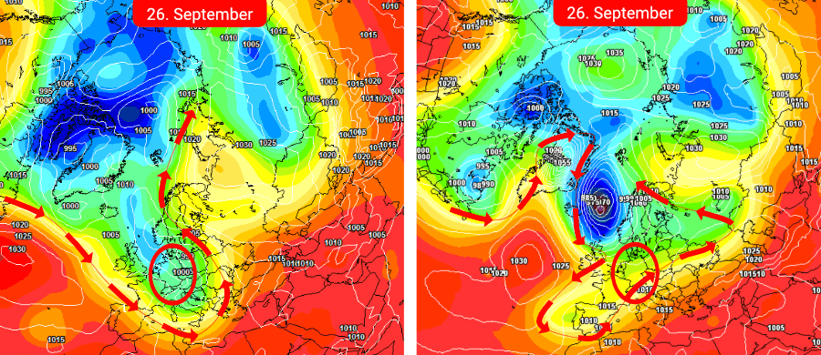 Zum Beginn der neuen Woche bahnt sich ein Wetterwechsel an Zum Beginn der neuen Woche bahnt sich ein Wetterwechsel an