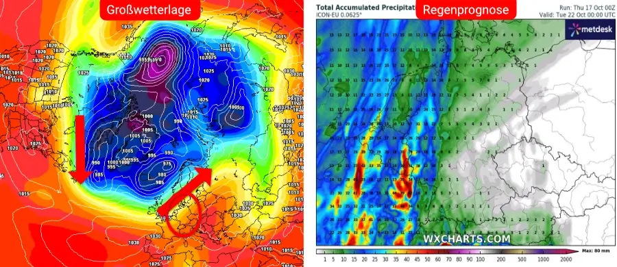 Ungewöhnlich warmes, aber kein stabiles Oktoberwetter Ungewöhnlich warmes, aber kein stabiles Oktoberwetter