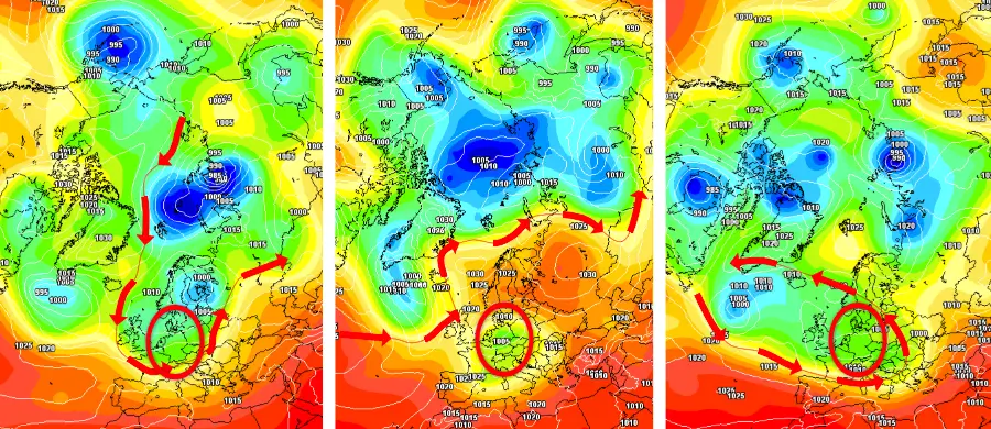 Pfingsten liegt im Zeitraum der Schafskälte - dem mitteleuropäischen Sommermonsun Pfingsten liegt im Zeitraum der Schafskälte - dem mitteleuropäischen Sommermonsun