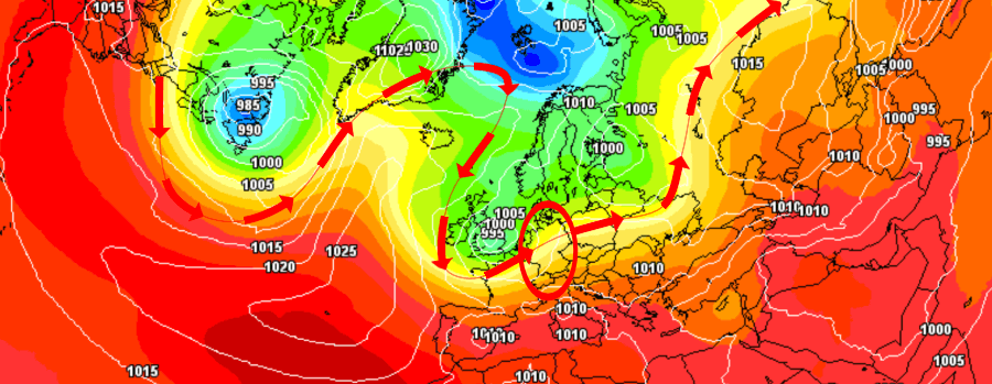 Ein unbeständiger Wettercharakter sorgt für ein Auf und Ab der Temperaturen Ein unbeständiger Wettercharakter sorgt für ein Auf und Ab der Temperaturen
