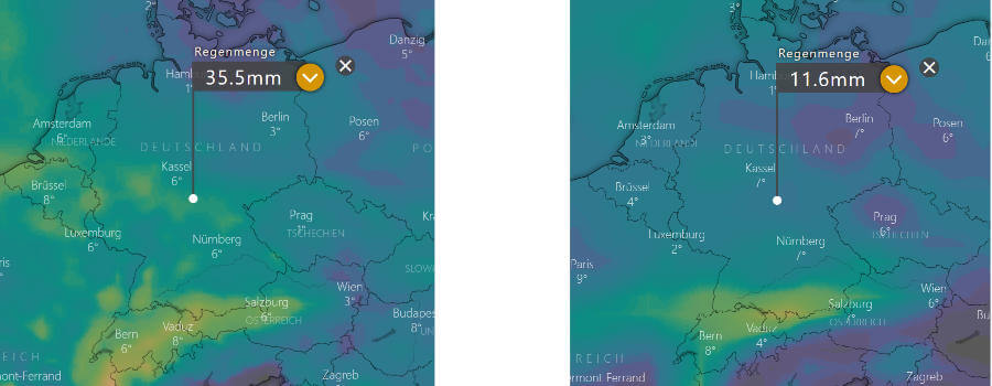 Ab dem 10. März nimmt die Niederschlagstätigkeit zu und beendet die Trockenheit über weite Teile von Deutschland Ab dem 10. März nimmt die Niederschlagstätigkeit zu und beendet die Trockenheit über weite Teile von Deutschland