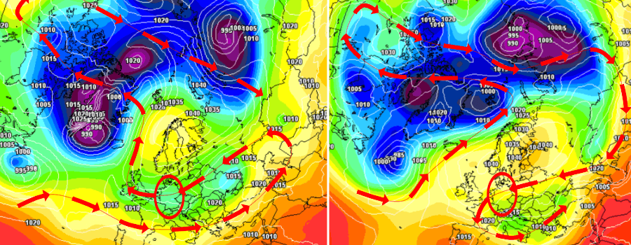 Ein Hoch über Nordeuropa dominiert das Wetter bis Ende April Ein Hoch über Nordeuropa dominiert das Wetter bis Ende April