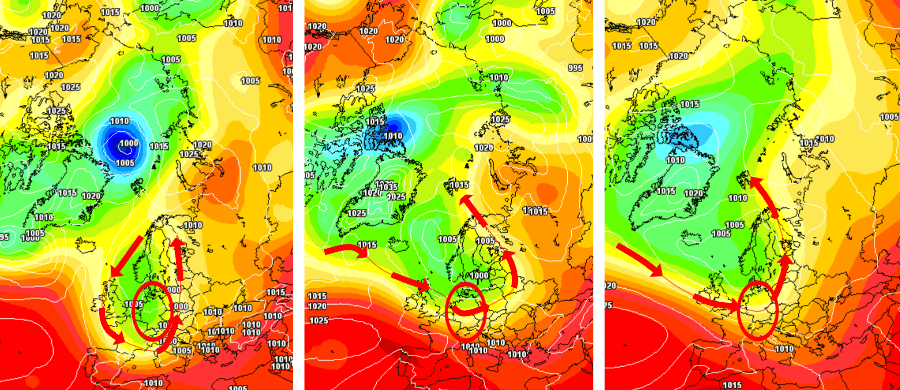 Die Vorhersage-Modelle unterscheiden sich in den Details zwar noch, doch der Wettertrend für die ersten August-Tage fällt wenig sommerlich aus Die Vorhersage-Modelle unterscheiden sich in den Details zwar noch, doch der Wettertrend für die ersten August-Tage fällt wenig sommerlich aus