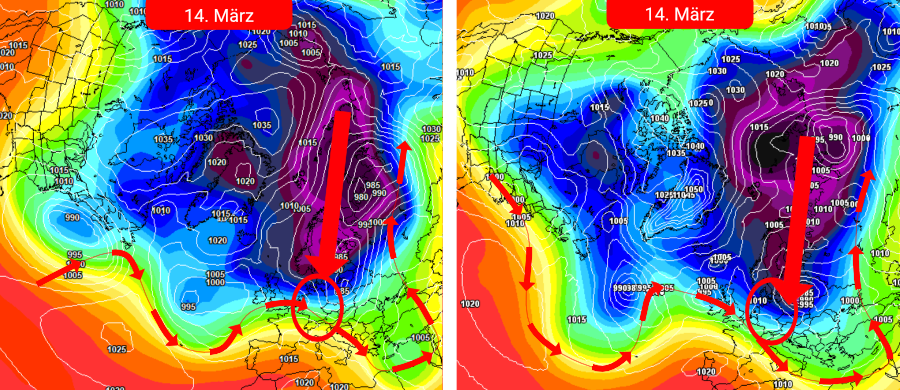 Für den März so typisch - weder Spätwinter, noch Frühling