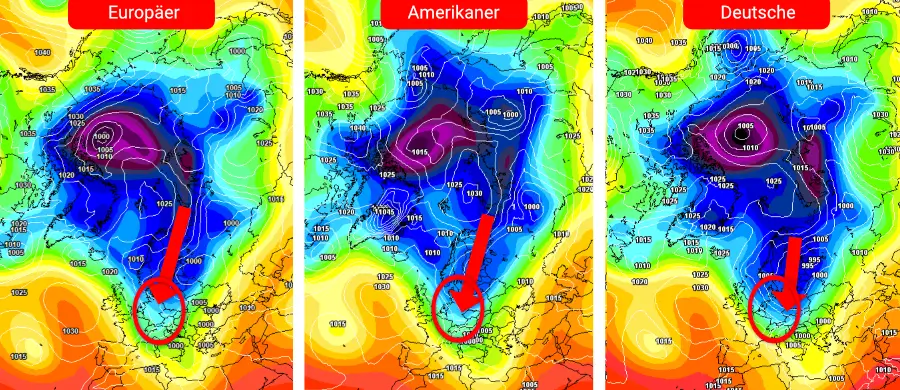 Ein markanter Wetterumschwung bahnt sich an Ein markanter Wetterumschwung bahnt sich an