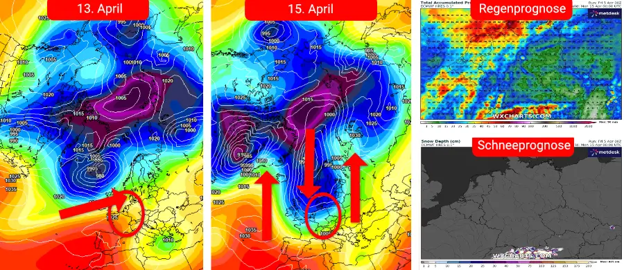 Eine Hochdruckzone über Mitteleuropa kann dem Frühsommer auf die Sprünge helfen Eine Hochdruckzone über Mitteleuropa kann dem Frühsommer auf die Sprünge helfen