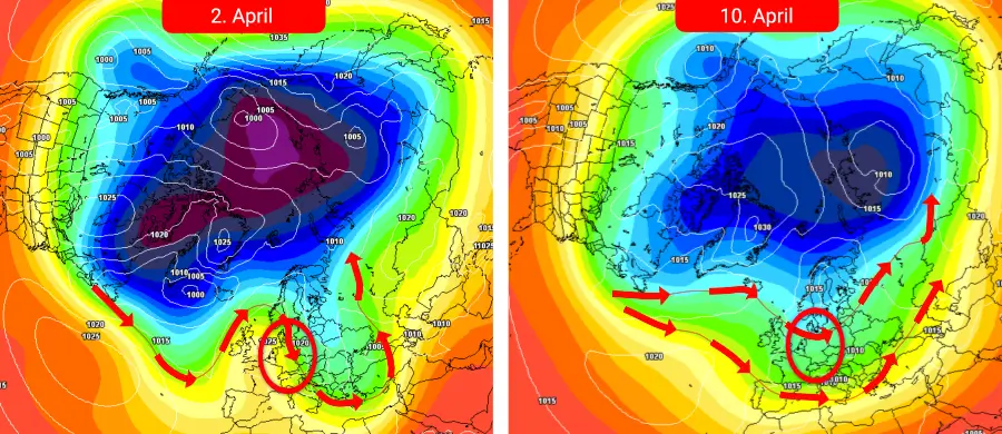 Die kommende Wetterentwicklung schwankt zwischen spätwinterlichen Wettererscheinungen und frühlingshaften Ambitionen Die kommende Wetterentwicklung schwankt zwischen spätwinterlichen Wettererscheinungen und frühlingshaften Ambitionen