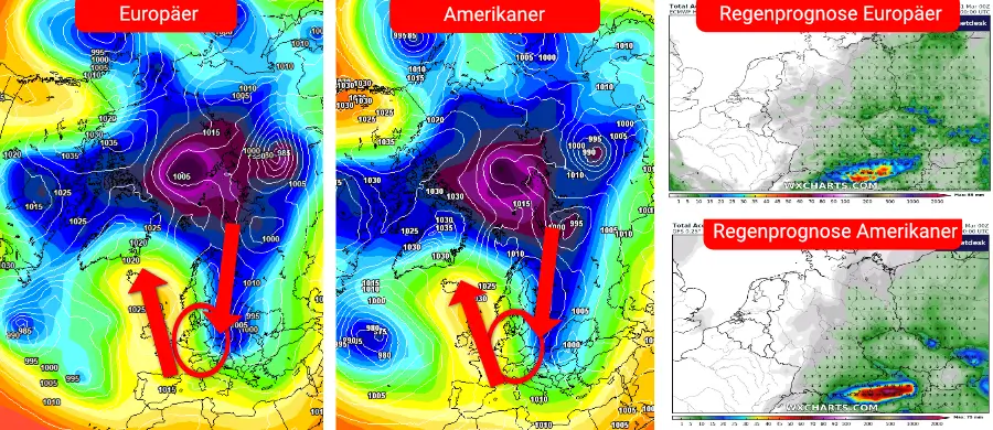 Ein Frühlingshoch kommt und geht - nach frühsommerlichen Temperaturen kommt es zum Start in das Wochenende zu einem markanten Temperatursturz Ein Frühlingshoch kommt und geht - nach frühsommerlichen Temperaturen kommt es zum Start in das Wochenende zu einem markanten Temperatursturz