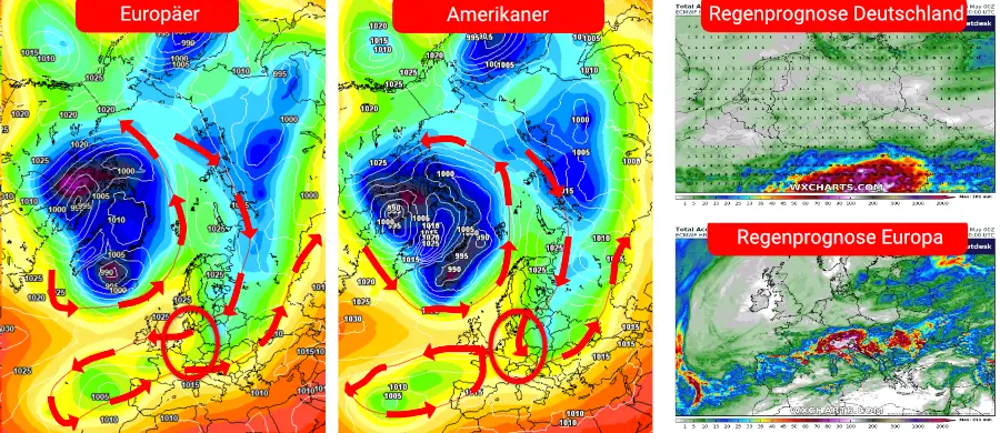 Insbesondere über der Südhälfte können sich mit dem Wetterwechsel unwetterartige Wetterbedingungen einstellen Insbesondere über der Südhälfte können sich mit dem Wetterwechsel unwetterartige Wetterbedingungen einstellen