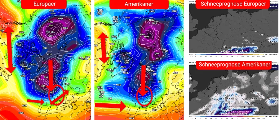 Kalte Luft polaren Urpsrungs dehnt sich weit nach Süden aus udn kann unter bestimmten Voraussetzungen in der letzten Novemberdekade dem Winter zum durchbruch verhelfen Kalte Luft polaren Urpsrungs dehnt sich weit nach Süden aus udn kann unter bestimmten Voraussetzungen in der letzten Novemberdekade dem Winter zum durchbruch verhelfen