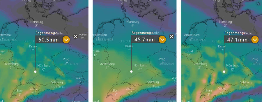 Extremes Tauwetter über dem Süden mit reichlich Niederschlag wird verbreitet für eine prekäre Hochwassersituation sorgen Extremes Tauwetter über dem Süden mit reichlich Niederschlag wird verbreitet für eine prekäre Hochwassersituation sorgen