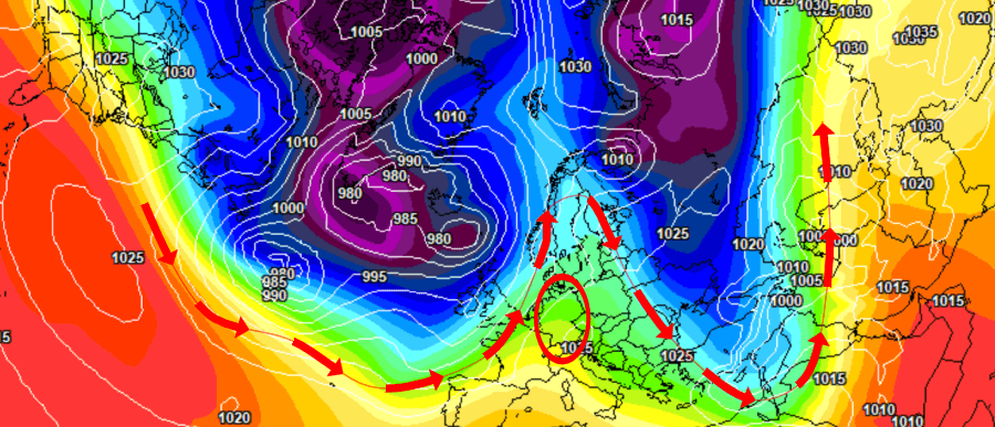 Der Winter ist auf dem Rückzug - die Temperaturen steigen im Verlauf der kommenden Woche kräftig an und in der Übergangshase ist mit gefährlicher Glättebildung zu rechnen Der Winter ist auf dem Rückzug - die Temperaturen steigen im Verlauf der kommenden Woche kräftig an und in der Übergangshase ist mit gefährlicher Glättebildung zu rechnen