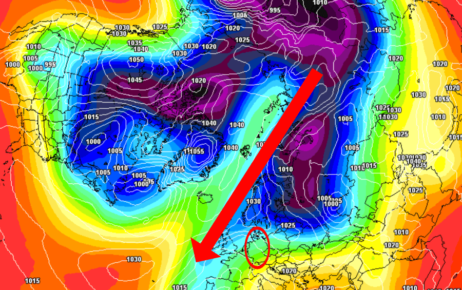 Der Arctic Outbreak wird in Gang gesetzt Der Arctic Outbreak wird in Gang gesetzt