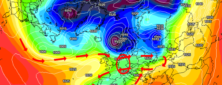 Deutschland befindet sich in einem gradientenschwachen Wetterumfeld Deutschland befindet sich in einem gradientenschwachen Wetterumfeld