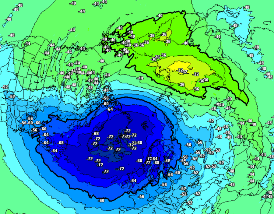 Kein Major-Warming in Stratosphärenhöhe Kein Major-Warming in Stratosphärenhöhe