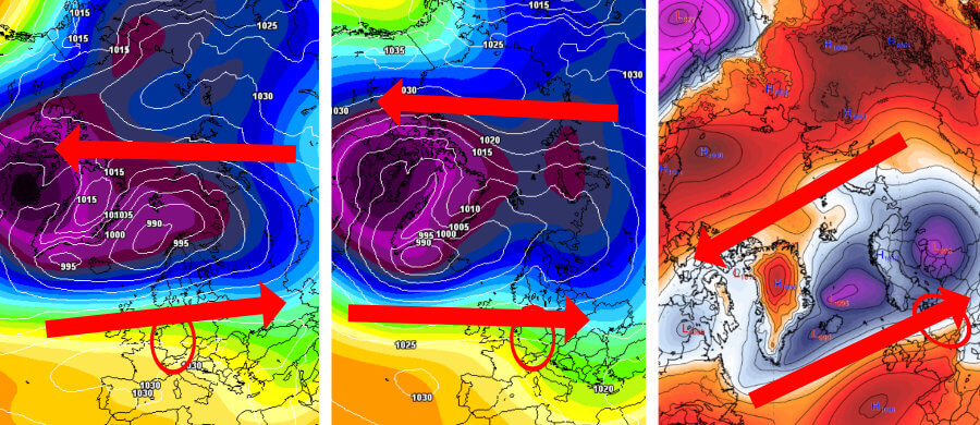 Manchmal kann eine Wettervorhersage auch einfach sein. Kommt die Hochdruckzone zwischen Sibirien und Kanada, wird der Winter über Deutschland auf das Abstellgleis gestellt Manchmal kann eine Wettervorhersage auch einfach sein. Kommt die Hochdruckzone zwischen Sibirien und Kanada, wird der Winter über Deutschland auf das Abstellgleis gestellt