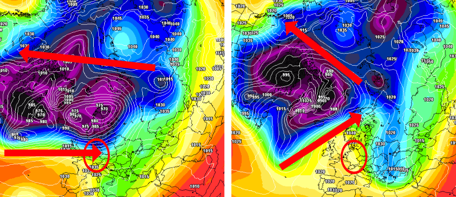 Erst die Westwetterlage, dann ein Hochdruckblock - egal wie man es dreht oder wendet, im Moment ist das alles wenig winterlich Erst die Westwetterlage, dann ein Hochdruckblock - egal wie man es dreht oder wendet, im Moment ist das alles wenig winterlich