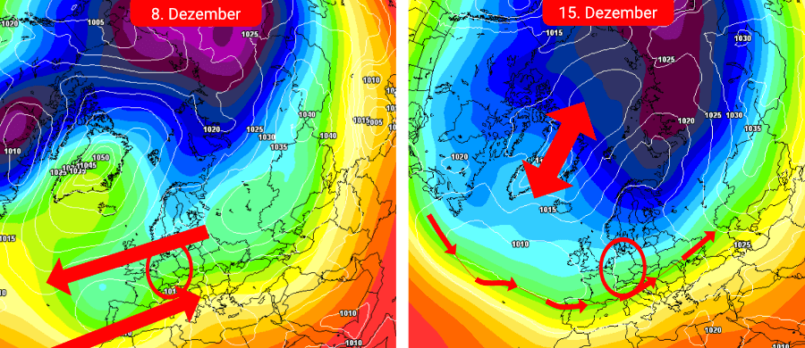 Zwischen nasskalt und winterlich - grenzwertige Wetterlage Zwischen nasskalt und winterlich - grenzwertige Wetterlage