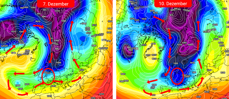 Ein Arctic Outbreak sorgt für eine winterliche Wetterlage über Deutschland Ein Arctic Outbreak sorgt für eine winterliche Wetterlage über Deutschland